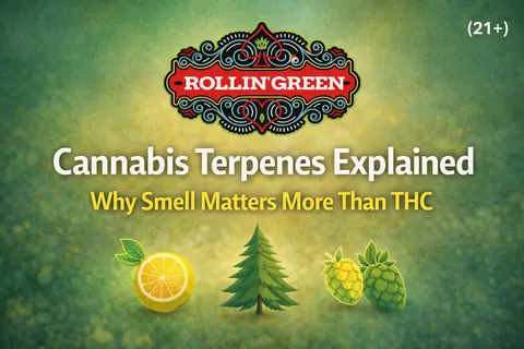 Cannabis Terpenes Explained: Why Smell Matters More Than THC (21+)