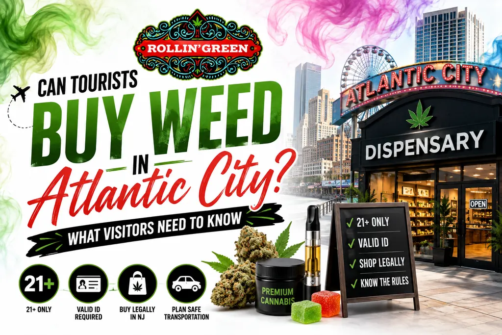 Can Tourists Buy Cannabis in Atlantic City? What Visitors Need to Know (21+)