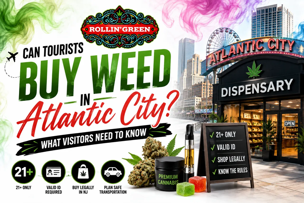 Can Tourists Buy Cannabis in Atlantic City? What Visitors Need to Know (21+)